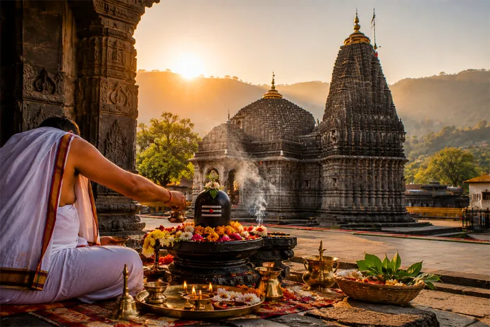 trimbakeshwar jyotirling pooja pandit